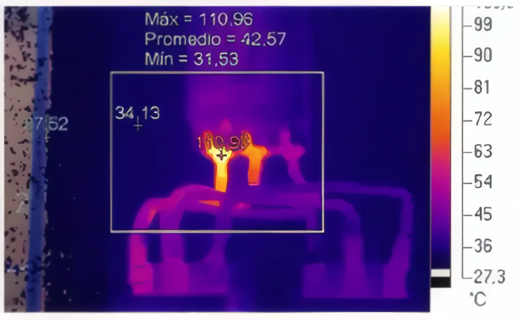 Analisis termografico de sistemas electricos
